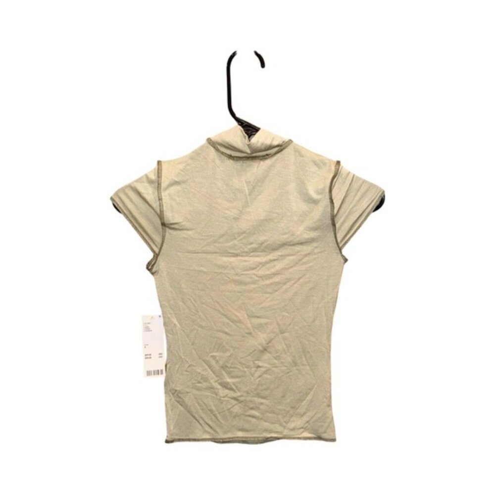 Urban Outfitters Light Tan Turtleneck Tee - Picture 3 of 5